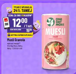 Polomarket Musli Granola One Day More oferta