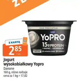 E.Leclerc Jogurt proteinowy straciatella Danone Yopro oferta
