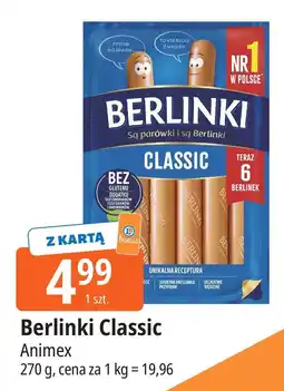 E.Leclerc Parówki classic Morliny Berlinki oferta