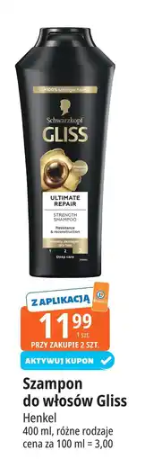 E.Leclerc Szampon do włosów Gliss Kur Ultimate Repair oferta