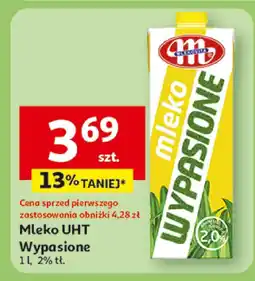 Auchan Mleko UHT wypasione 2% Mlekovita oferta