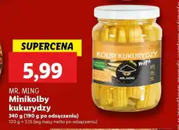 Lidl MR. MING Minikolby kukurydzy oferta