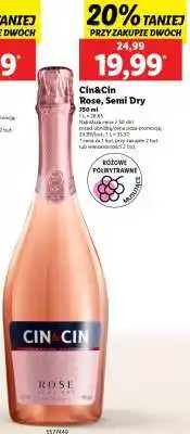 Lidl Cin&Cin Rose, Semi Dry oferta