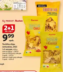 Auchan Tortilla chips Auchan oferta