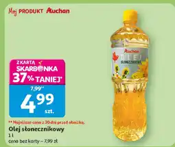 Auchan Olej słonecznikowy Auchan oferta