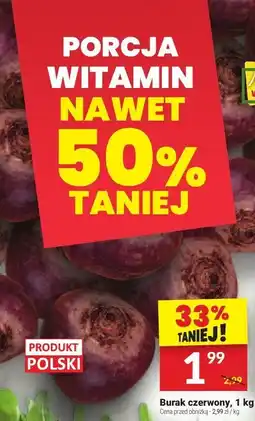 Twój Market Burak czerwony Najlepsze z Wielkopolski oferta