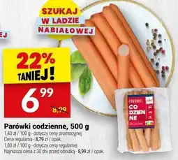 Twój Market Parówki codzienne, 500 g Białecki oferta