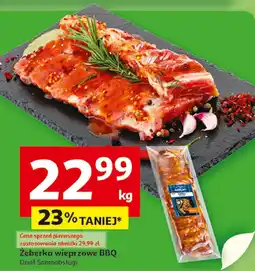 Auchan Żeberka wieprzowe BBQ Auchan oferta