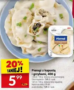 Twój Market Pierogi z kapustą i grzybami, 400 g Białecki oferta