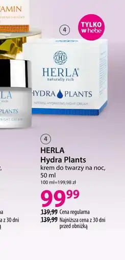 Hebe Krem na noc Herla oferta