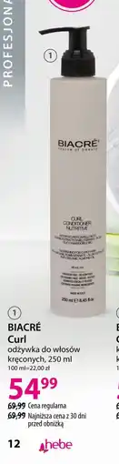 Hebe Odżywka do włosów BIACRÉ oferta