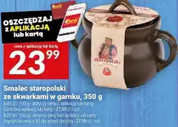 Twój Market Smalec staropolski ze skwarkami w garnku Twój Market oferta