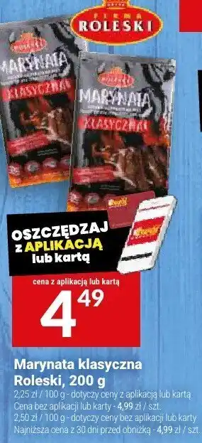 Twój Market Marynata klasyczna Roleski oferta