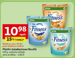 Auchan Płatki śniadaniowe Nestlé Fitness oferta