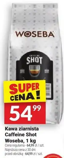 Twój Market Kawa ziarnista Caffeine Shot Woseba oferta