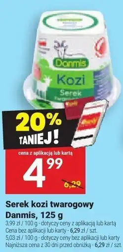 Twój Market Serek kozi twarogowy Damis oferta