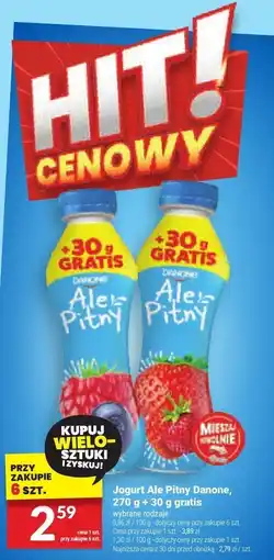 Twój Market Jogurt Ale Pitny Danone oferta