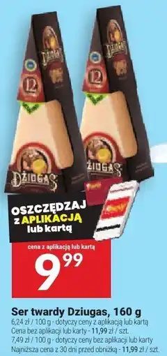 Twój Market Ser twardy Dzügas oferta
