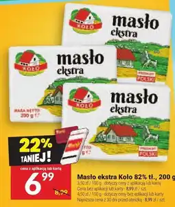 Twój Market Masło ekstra Koło 82% tł oferta