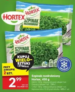Twój Market Szpinak rozdrobniony Hortex oferta