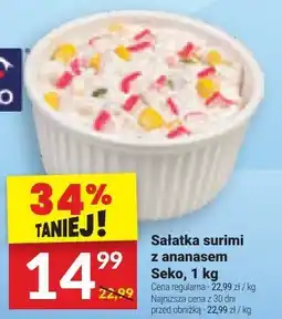 Twój Market Sałatka surimi z ananasem Seko oferta