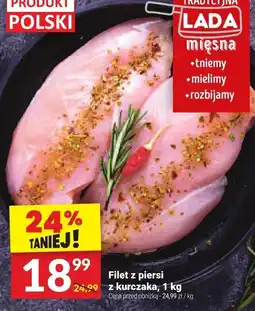 Twój Market Filet z piersi z kurczaka, 1 kg Lada oferta