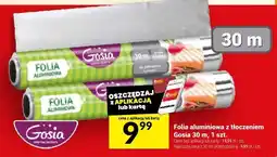 Twój Market Folia aluminiowa z tłoczeniem Gosia oferta