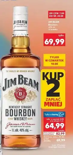 Kaufland Bourbon Jim Beam oferta