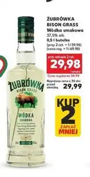 Kaufland Wódka Żubrówka Bison Grass oferta