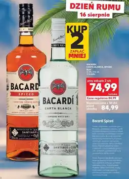 Kaufland Rum Bacardi Carta Blanca oferta