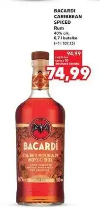 Kaufland Rum Bacardi Spiced oferta