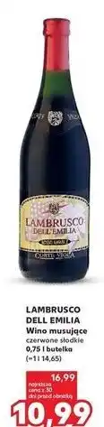 Kaufland Wino Lambrusco Dell'emilia Corte Viola oferta