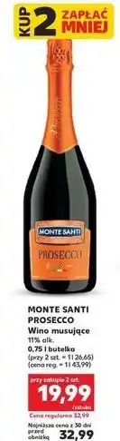 Kaufland Wino Monte Santi Prosecco oferta
