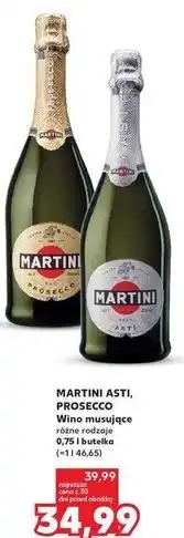 Kaufland Wino Martini Asti oferta