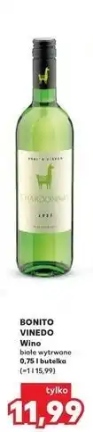 Kaufland Wino Bonito Vinedo Chardonnay oferta