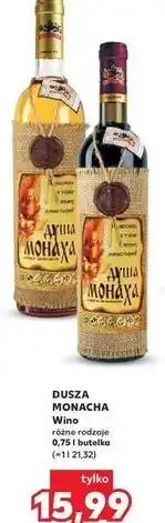 Kaufland Wino Dusza Monacha oferta