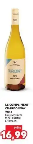 Kaufland Wino Le Compliment Colombard Chardonnay oferta