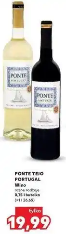 Kaufland Wino Ponte Portugal Tejo Semi Sweet oferta