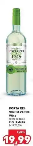 Kaufland Wino Porta Rei Verde oferta