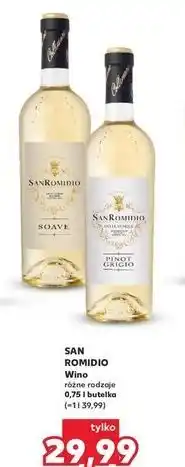 Kaufland Wino San Romidio Pinot Grigio Dry oferta