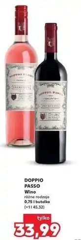 Kaufland Wino Doppio Passo oferta