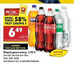 Biedronka Napój tonic water Kinley oferta