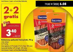 Biedronka Kabanosy wieprzowe Tarczyński Exclusive oferta