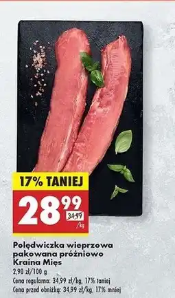 Biedronka Polędwiczka wieprzowa Kraina Mięs oferta