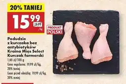 Biedronka Podudzie z kurczaka farmerskiego Kraina Mięs Select oferta