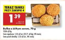 Biedronka Bułka z serem żółtym oferta