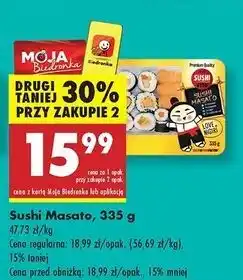 Biedronka Sushi masato 4You oferta