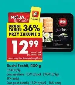 Biedronka Sushi toshii 4You oferta