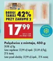 Biedronka Polędwice z mintaja Family Fish oferta