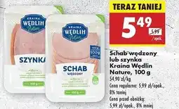 Biedronka Schab wędzony Kraina Wędlin Nature oferta